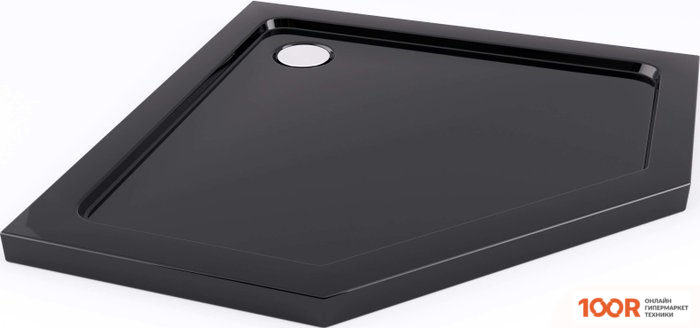 Душевой поддон Rea DIAMOND 90X90 (ЧЕРНЫЙ) (61877)