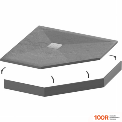 Душевой поддон Grossman STRONG GR-S2100100D (61638)