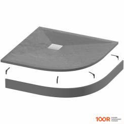 Душевой поддон Grossman STRONG GR-S2100100 (61637)