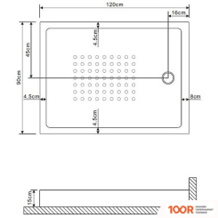 Душевой поддон Grossman GR-11200920L (61611)
