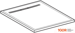 Душевой поддон Geberit SESTRA 90X90 550.250.00.2 (БЕЛЫЙ) (61604)