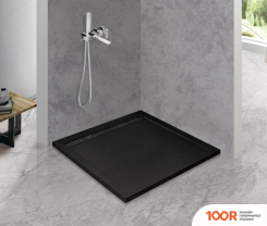 Душевой поддон Cezares TRAY-AS-A-90-30-NERO (61482)
