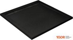 Душевой поддон Cezares TRAY-AS-A-100-30-NERO 100X100 (61479)