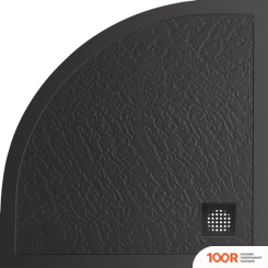 Душевой поддон BelBagno TRAY-MR-UNO-R-90-550-35-NERO-NO (61440)