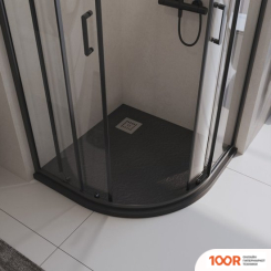 Душевой поддон BelBagno TRAY-MR-UNO-R-90-550-35-NERO 90X90 (61438)