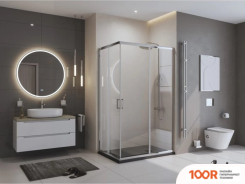 Душевой поддон BelBagno TRAY-MR-UNO-AH-120/90-35-NERO-NO (61409)