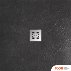 Душевой поддон BelBagno TRAY-MR-UNO-A-90-35-NERO-CR 90X90 (61390)