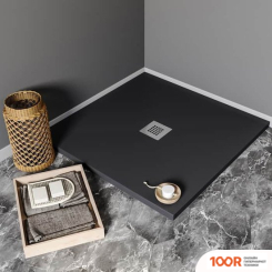 Душевой поддон Aquanet PLEASURE NEW 100X100 258889 100X100 (61322)