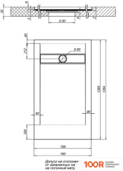 Душевой поддон Aquanet DELIGHT NEW 140X80 258898 (61252)