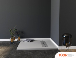 Душевой поддон Aquanet DELIGHT 90X90 (СЕРЫЙ) (61247)