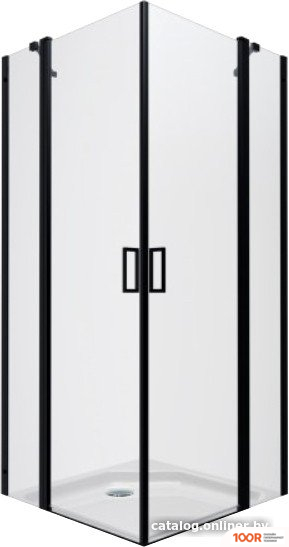 Triton ТАУ-БЛЭК 90X90 (ЧЕРНЫЙ, БЕЗ ПОДДОНА) (60738)