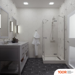 Triton ДЕЛЬТА-ХРОМ 90X90 (БЕЗ ПОДДОНА) (60587)