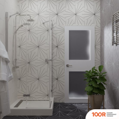 Triton ДЕЛЬТА-ХРОМ 90X90 (БЕЗ ПОДДОНА) (60587)