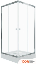 Triton ВЕНТА ХРОМ А1 100Х100 (ПРОЗРАЧНОЕ СТЕКЛО) (60542)