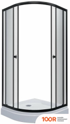 Triton АЛЬФА БЛЭК 100Х100 (ПРОЗРАЧНОЕ СТЕКЛО) (60492)