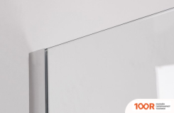 Saniteco WALK-IN SN-W8TC90 (90X200, ПРОЗРАЧНОЕ СТЕКЛО, ХРОМИРОВАННЫЙ ПРОФИЛЬ) (60467)