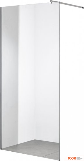Saniteco WALK-IN SN-W8TC120 (120X200, ПРОЗРАЧНОЕ СТЕКЛО, ХРОМИРОВАННЫЙ ПРОФИЛЬ) (60465)