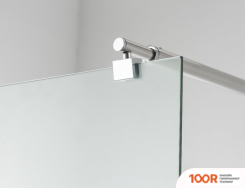 Saniteco WALK-IN SN-W8MC110 (110X200, МАТОВОЕ СТЕКЛО, ХРОМИРОВАННЫЙ ПРОФИЛЬ) (60454)