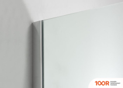 Saniteco WALK-IN SN-W6MC90 (90X200, МАТОВОЕ СТЕКЛО, ХРОМИРОВАННЫЙ ПРОФИЛЬ) (60437)