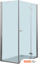 Roth ELEGANT LINE 120X100 GDNP1-GB (ХРОМ/ПРОЗРАЧНОЕ СТЕКЛО) (60168)