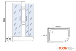 River МОНОМАХ 120/90/44 МЗ L (БЕЗ КРЫШИ) (60144)