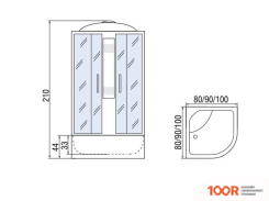 River МОНОМАХ 100/44 МЗ (60124)