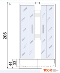 River NARA LIGHT 90/44 МТ (БЕЗ КРЫШИ) (59977)