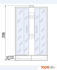 River NARA 90/70/24 МТ L (БЕЗ КРЫШИ) (59968)
