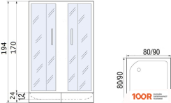River MORAVA 80/24 MT (С ПОДДОНОМ) (59902)