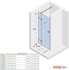 Riho SCANDIC M104 90L GSM96908 (59728)