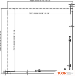 Ravak BLSRV2K-100 X1XMA0300Z1 (59484)