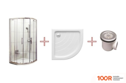 Ravak BLIX XP2CP4-90 90Х90 70508014 (59476)