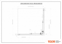 Ravak 10RV2K-90 1ZJ70C00Z1 (59474)