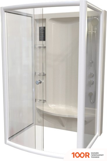 Radomir ДИАНА 108X118 1-00-1-0-0-0600 (ПРОЗРАЧНОЕ СТЕКЛО/БЕЛЫЙ) (59344)