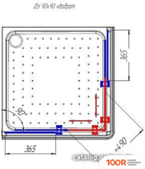 Radomir 90 1-03-1-0-0-1180 (ПРОЗРАЧНОЕ СТЕКЛО) (59254)