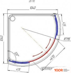 Radomir 110 1-03-1-0-0-0051 (МАТОВОЕ СТЕКЛО) (59210)