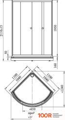 Radomir 110 1-03-1-0-0-0050 (ПРОЗРАЧНОЕ СТЕКЛО) (59209)