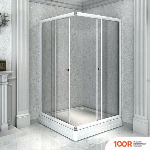 Radomir 100X110 L 1-03-1-1-0-1230 (ПРОЗРАЧНОЕ СТЕКЛО) (59201)