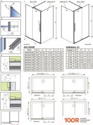 Radaway FURO BLACK KDJ 120 R 10104622-54-01R (58546)