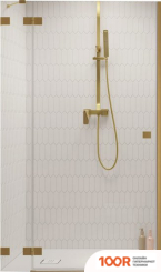 Radaway ESSENZA PRO BRUSHED GOLD DWJ 100/L 10099100-99-01L (58186)