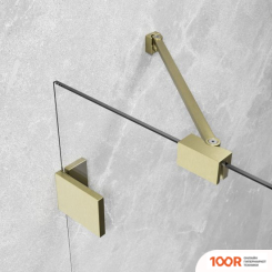 Radaway ESSENZA PRO BRUSHED GOLD DWJ 100/L 10099100-99-01L (58186)