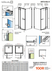Radaway ARTA G 620 L 386455-03-01L (57705)