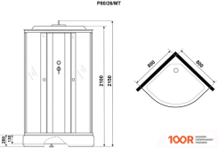Niagara PROMO P80/26/MT 80X80X215 (57523)