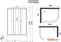 Niagara PROMO P100/70/40L/MT 100X70X215 (57491)