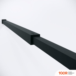 Niagara NOVA NG-582-12BLACK 120X200 (ЧЕРНЫЙ МАТОВЫЙ/СТЕКЛО БЕЛЫЙ ГРАДИЕНТ) (57454)