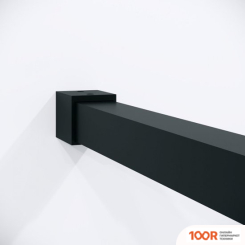 Niagara NOVA NG-582-12BLACK 120X200 (ЧЕРНЫЙ МАТОВЫЙ/СТЕКЛО БЕЛЫЙ ГРАДИЕНТ) (57454)