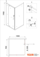 Niagara NG-83-9AB 90X190 (57392)