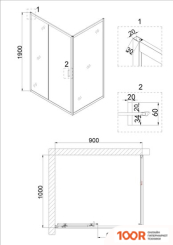 Niagara NG-82-9AB 90X190 (57376)