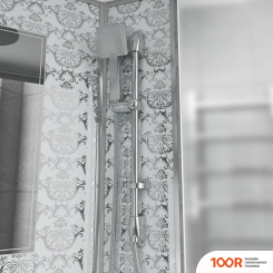 Niagara NG-7711WL 90X120X220 (ПРОЗРАЧНОЕ СТЕКЛО, ЛЕВАЯ) (57320)