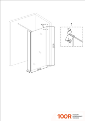 Niagara NG-684-90 90X195 (ЧЕРНЫЙ) (57261)